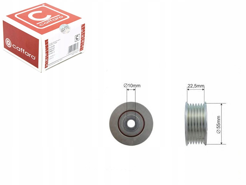 фото №1, Caffaro ролик ремень mitsubishi asx 1.8 ga_w_