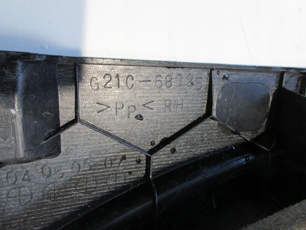 фото №8, Mazda 6 i gg gy вкладиш ніша підлога багажника kpl