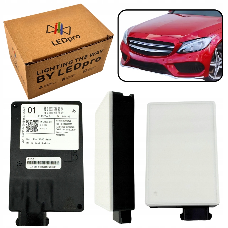 Купити Модуль радар мертвого pola датчик distronic do mercedes w205 a0009056103