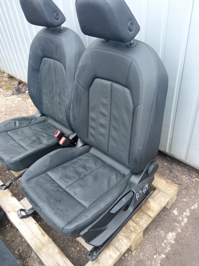 фото №13, Audi a3 8y sportback сиденья заднее сиденье кожа