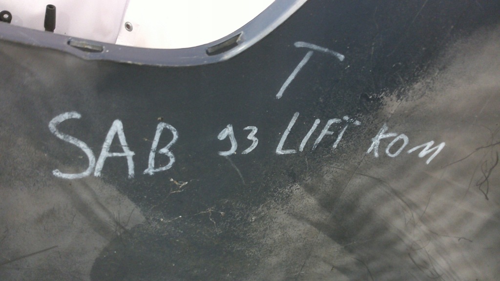 Бампер задня pdc saab 93 9-3 aero kombi lift 07-11 задній 12769722 Доставка