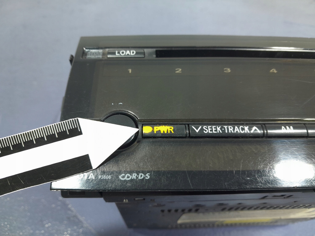 фото №7, Toyota prius ii 03- радіо радіопрогравач cd 86120-47231