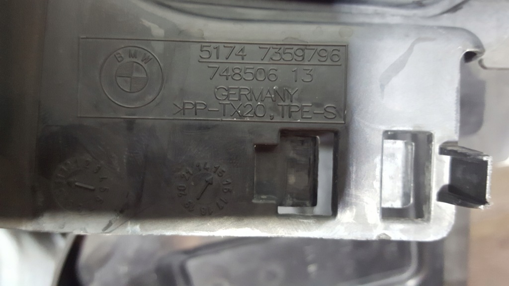 Ремень передний жалюзи впуск абсорбер bmw 7 vii g11 g12 7357982 в Украине