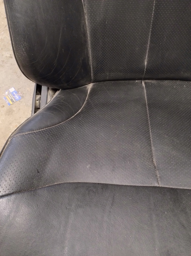 Сидіння правий передній перед mercedes w140 чорний Зі Шроту