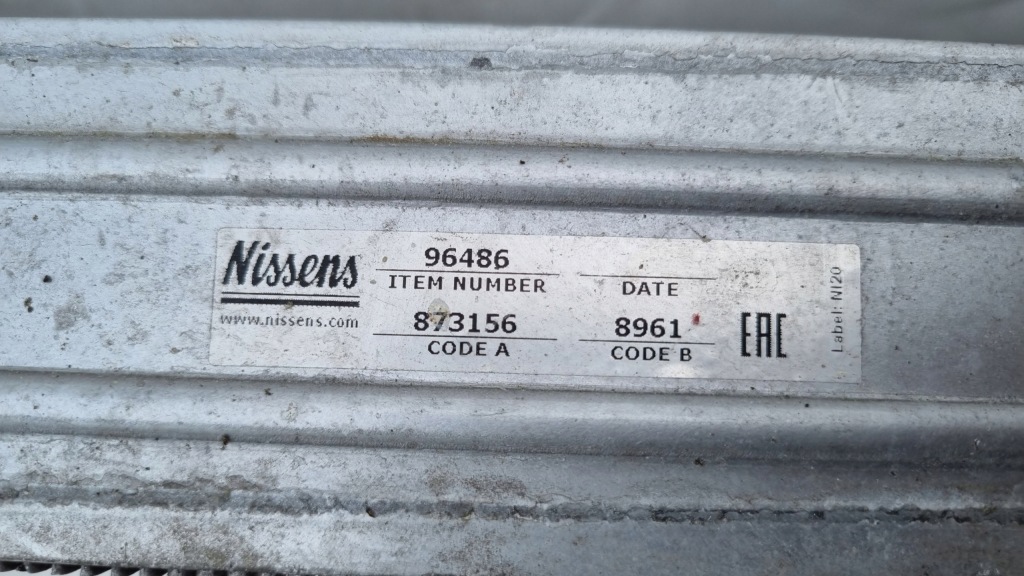 Интеркулер nissens mercedes e211 200cdi 220cdi Киев