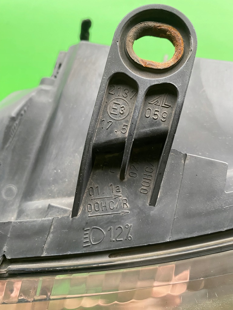 фото №14, Лампа фара лівий перед fiat panda ii + вкладиш