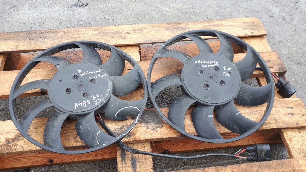 фото №1, A4 b9 8w вентиляторы радиатора 3.0 tdi a5 8w