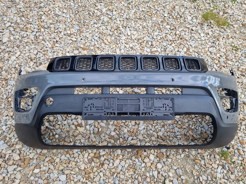 фото №1, Jeep compass ii trailhawk 2016- бампер перед оригінал c138