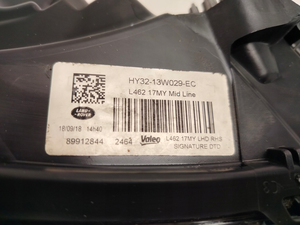 фото №3, Land rover discovery v full led mid 7 pinów лампа правая