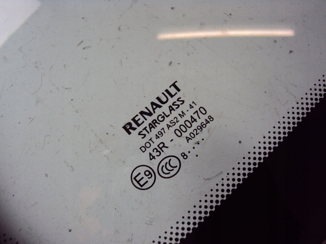 фото №3, Скло лівий задня renault laguna iii coupe 08 r