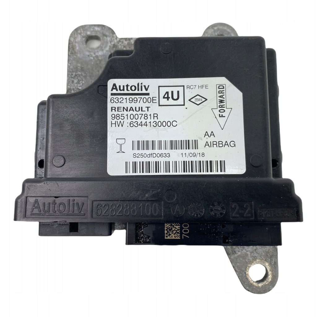 фото №1, Датчик подушка безопасности renault kadjar 985100781r