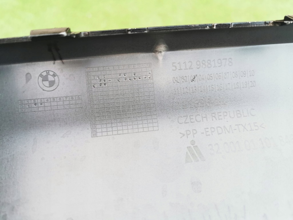 фото №10, Bmw x1 u11 m набор спойлер диффузор бампера задняя