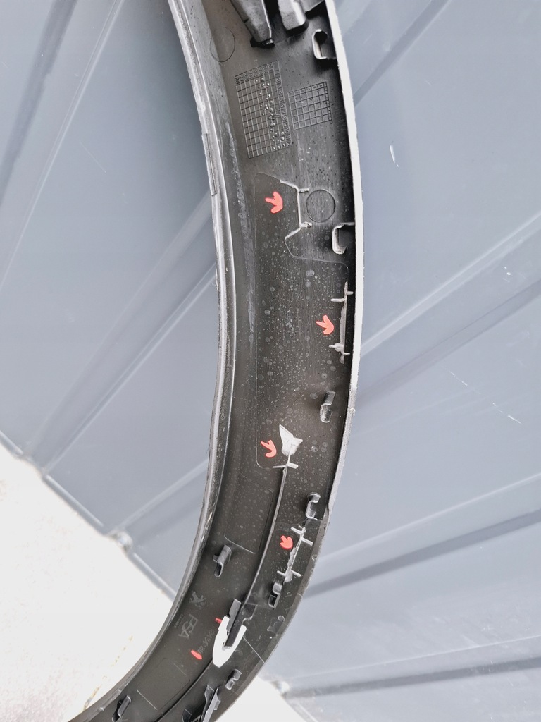 фото №9, Молдинг накладка крила лівий перед peugeot 408 #8252