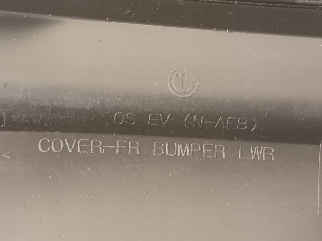 фото №12, Спойлер pod бампер передний hyundai kona ev накладка накладка-спойлер