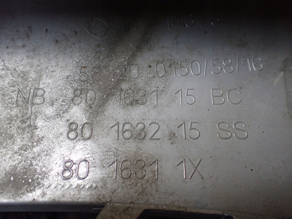 фото №7, Молдинг бампера mercedes gls ii x166 3.0 17r 9159