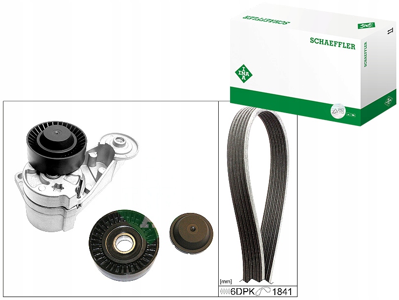 фото №1, Schaeffler ina 529 0480 10 набор ремень клиновой многоручейковый