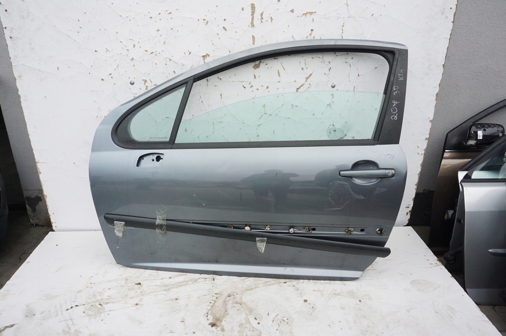 фото №1, Двері лівий перед peugeot 207 3d
