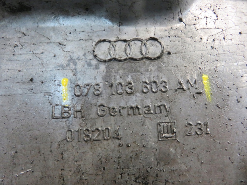 фото №6, Поддон масляная audi a6 c5 2.4 078103603am