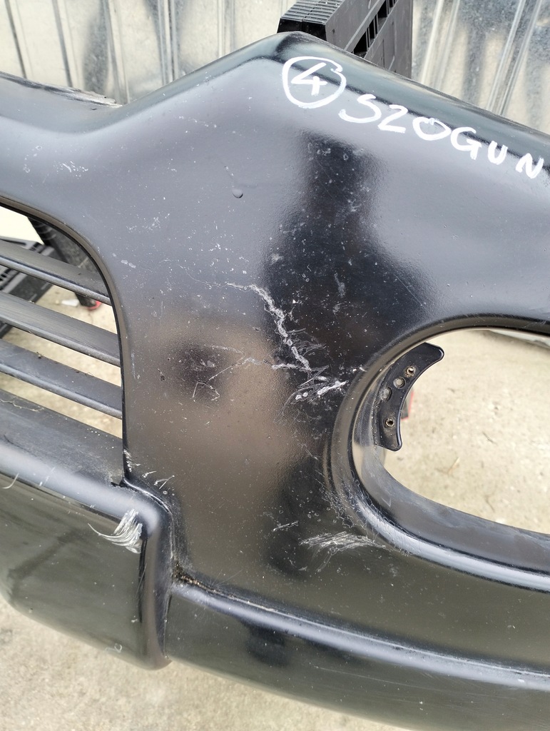 фото №8, Бампер перед mitsubishi pajero shogun sport i 1999-2006 колір x24 омивачі