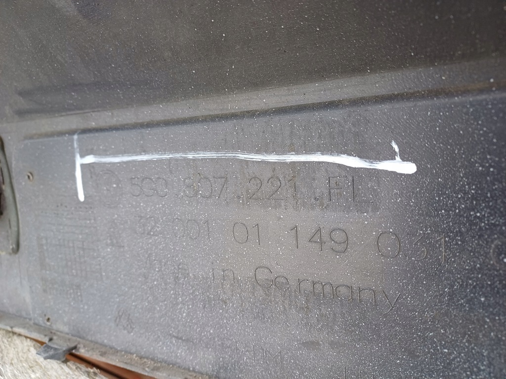 фото №10, Vw golf 7 vii lift 16- бампер перед передний pdc 5g0807221fl