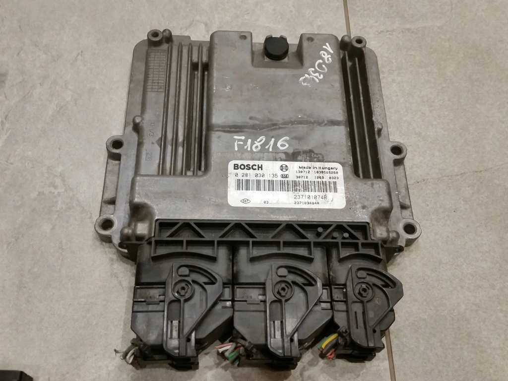 фото №6, Набір стартовий бортовий комп'ютер bcm карта renault scenic iii 0281030135 237101074r