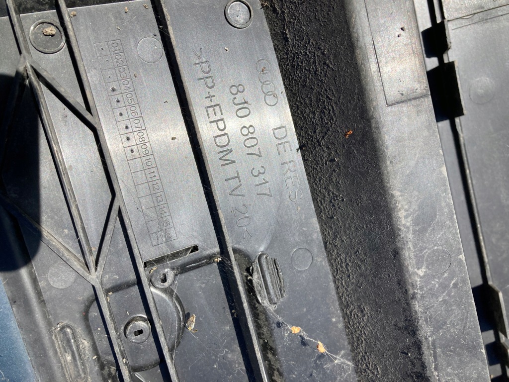 фото №6, Бампер задня спойлер audi tt 8j0 8j0807317 оригінальний номер