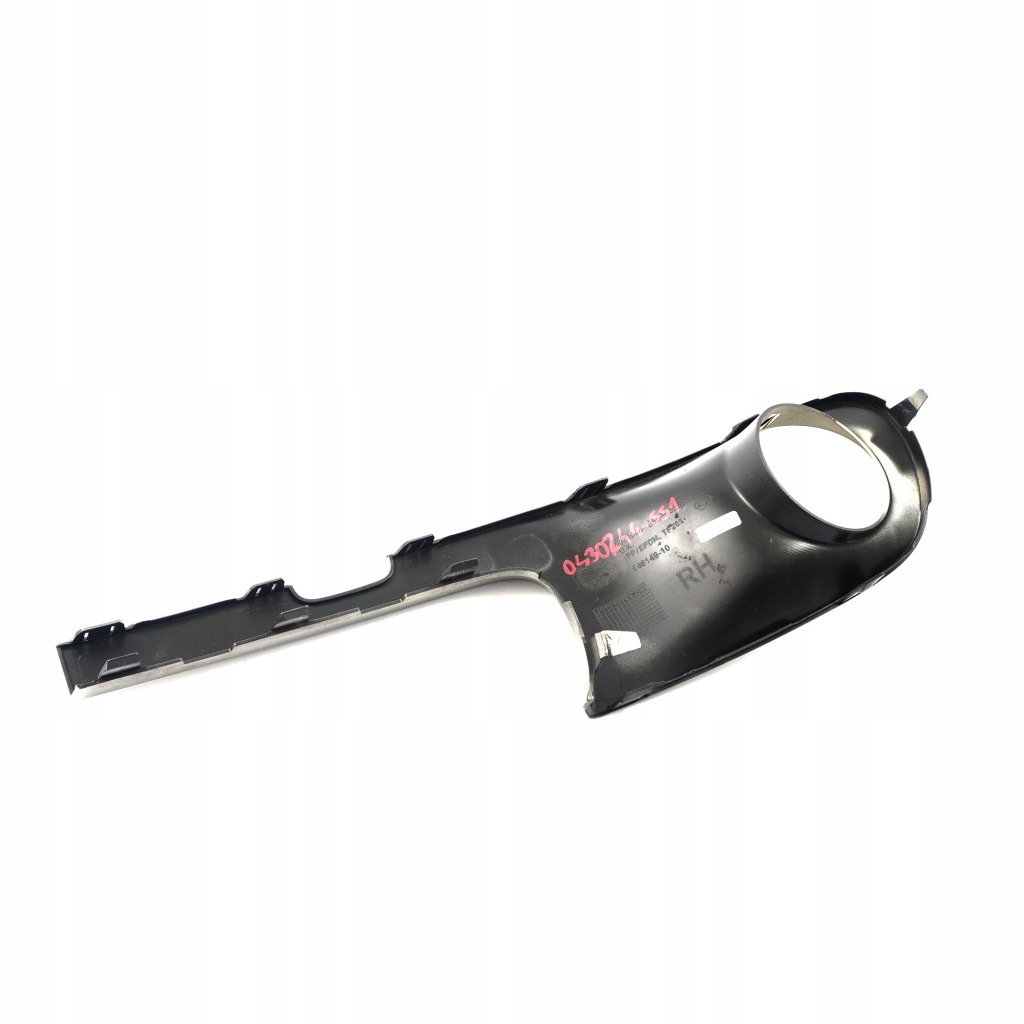 фото №12, Mini r56 s защита молдинг противотуманной фары бампера правая серебристая