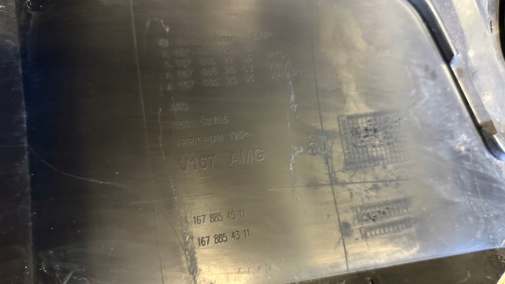 фото №11, Mercedes бампер задний pts a1678851203 gle 167 w167 suv amg