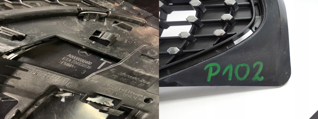 фото №12, Mercedes cla x118 c118 amg 19- diamond решётка радиатора