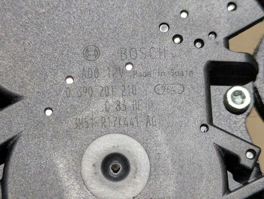 фото №6, Моторчик дворники стекло задний ford galaxy 2 2010 3m51-r17k441-ag