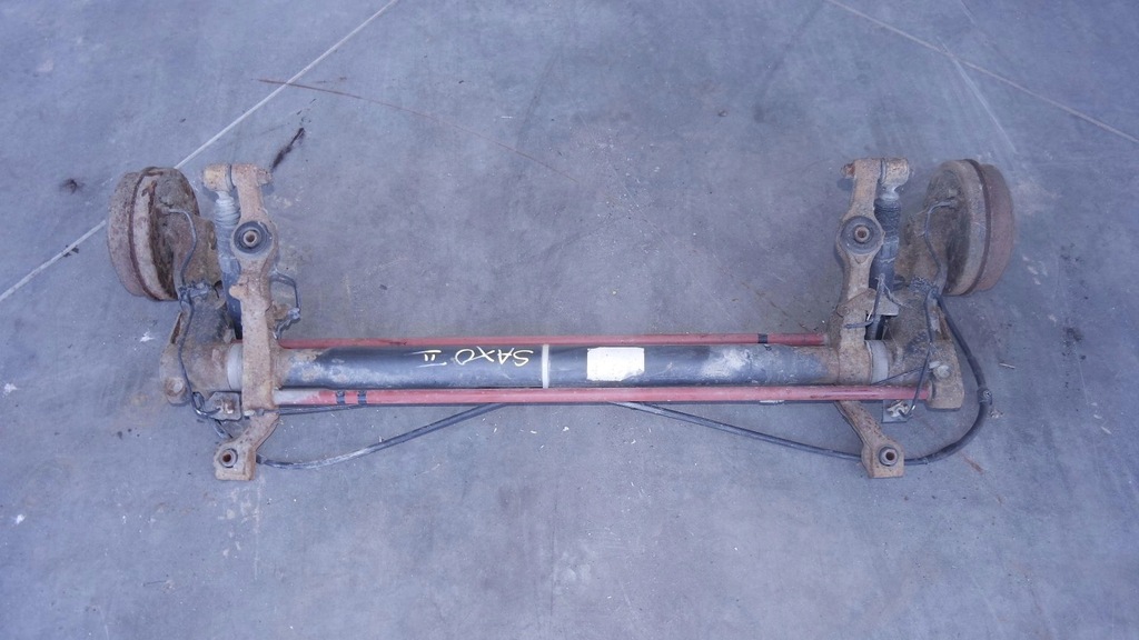 фото №7, Балка oś подвеска задняя задняя citroen saxo