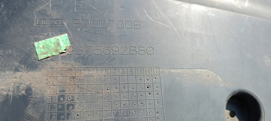 фото №8, Защита плита pod бампер peugeot 508 i 1 10-18rok 9675692880 оригинал