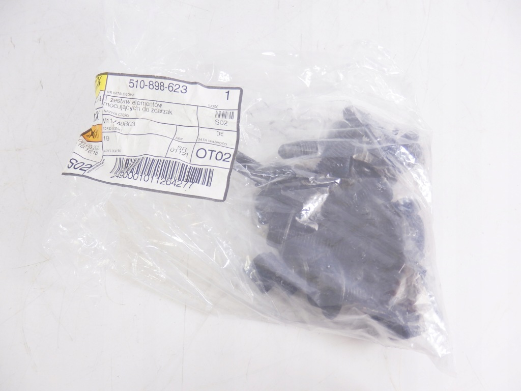 фото №1, Набор монтажный бампера перед vw golf sportsvan