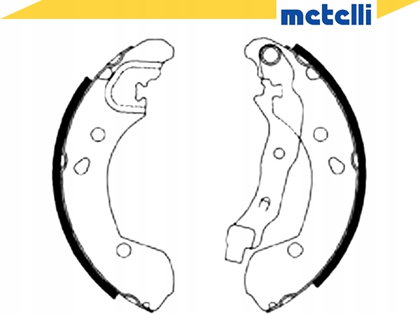 фото №2, Metelli 53-0290 набор колодка тормозных