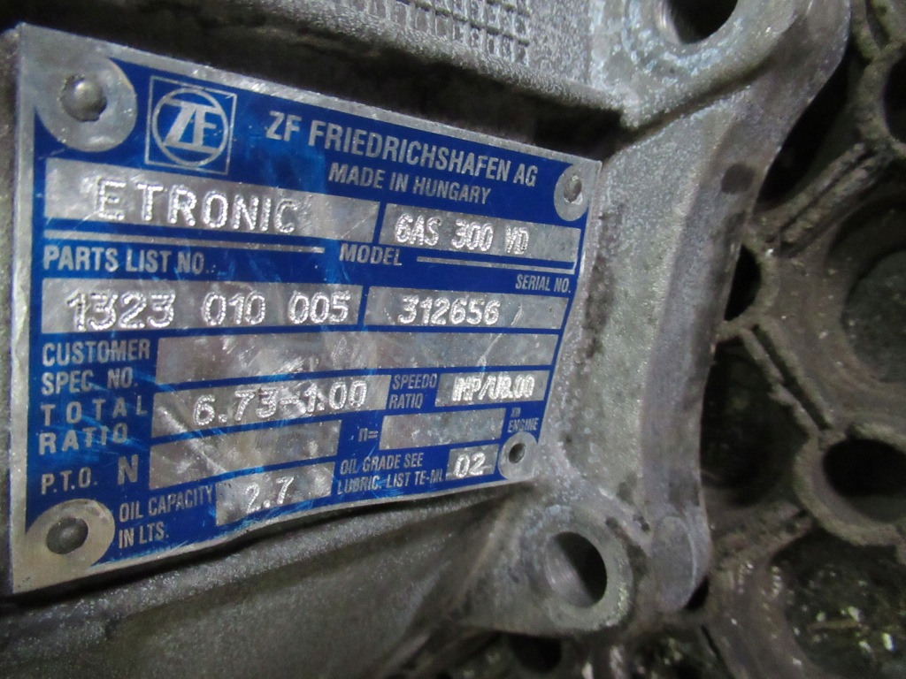 фото №15, Коробка передач etronic 6as300 vd 1323010005 iveco daily iii 2.3