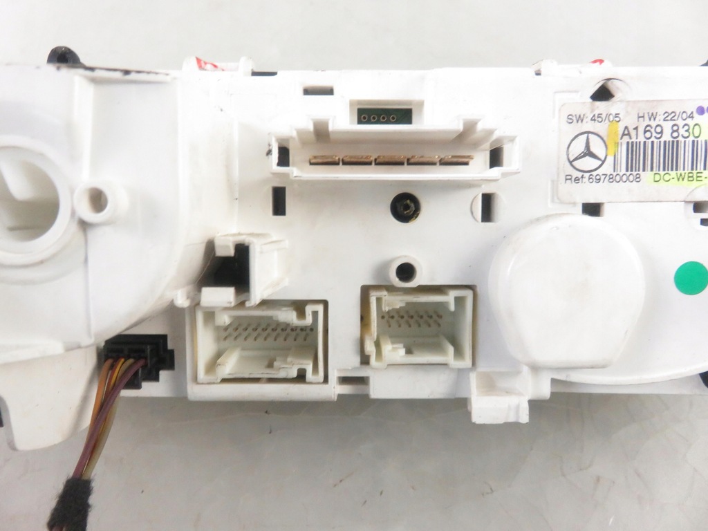 фото №8, Панель обдув с ac mercedes w169 a1698301585
