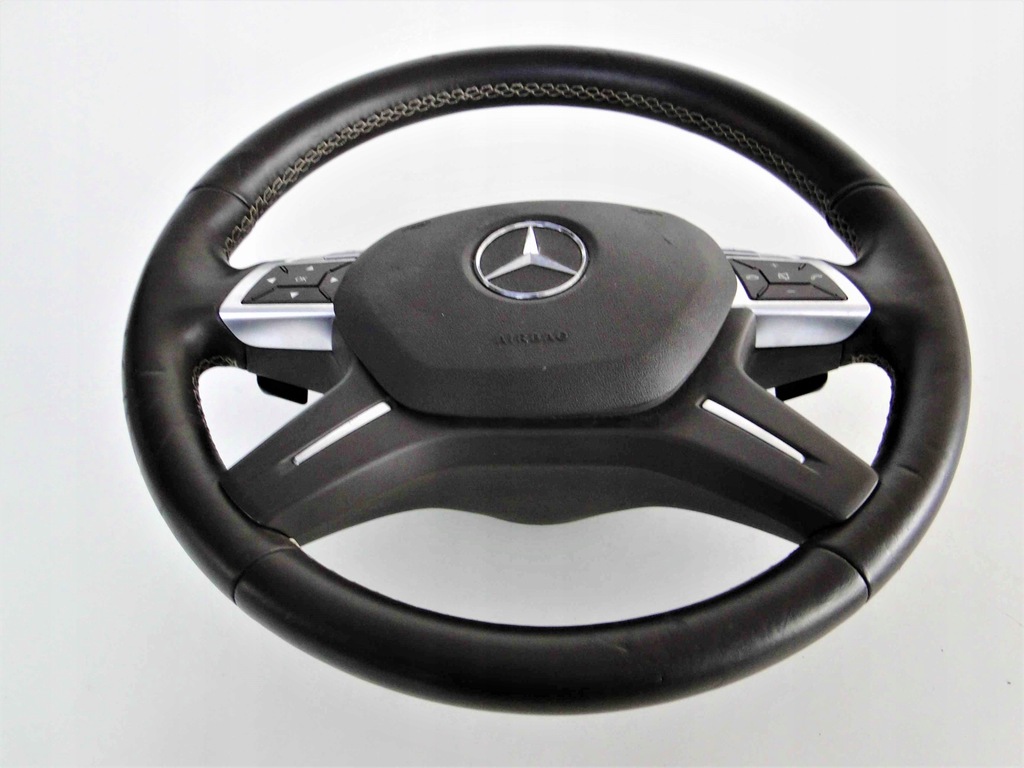 фото №6, Mercedes gl x166 166 подушка безопасности w руль коричневый