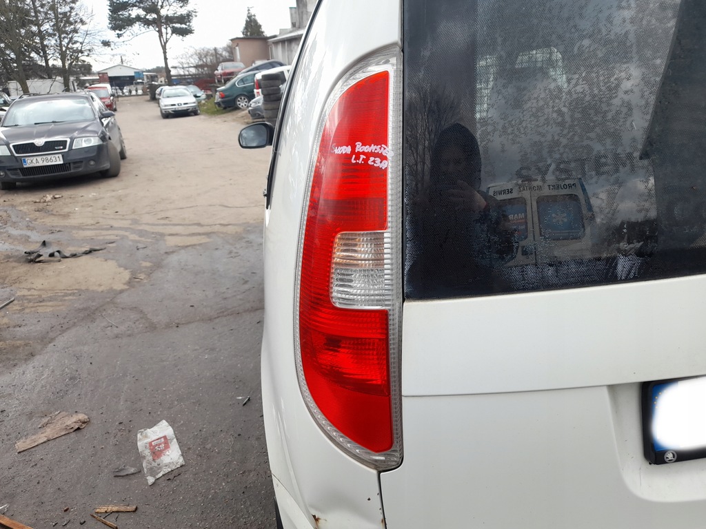 фото №13, Skoda roomster praktik лампа левый задняя левая задняя