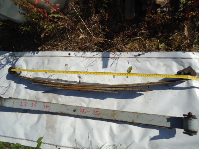 фото №6, Volkswagen lt 28 35 ресора задня 3 щітки 1978-1995