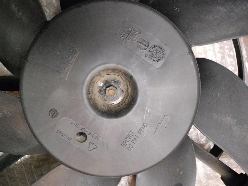 Вентилятор радиатора ford transit courier 1.0 оригинал с Разборки