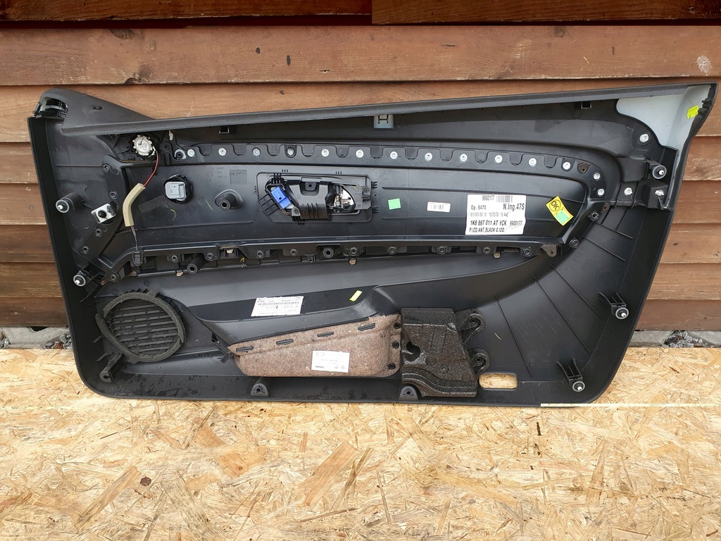 фото №5, Оббивка обшивка двері vw scirocco лівий перед 1k8