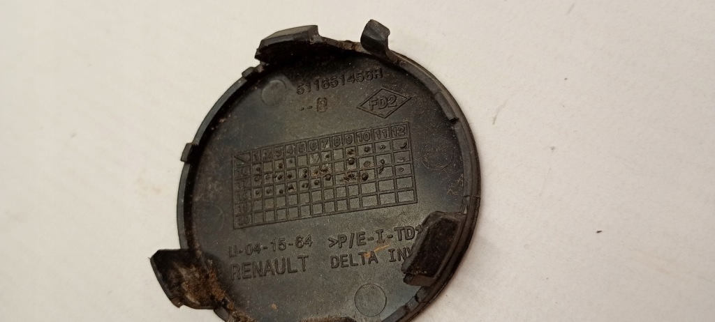 фото №3, Оригинальная заглушка защита фаркоп бампера заднего задняя dacia sandero ii