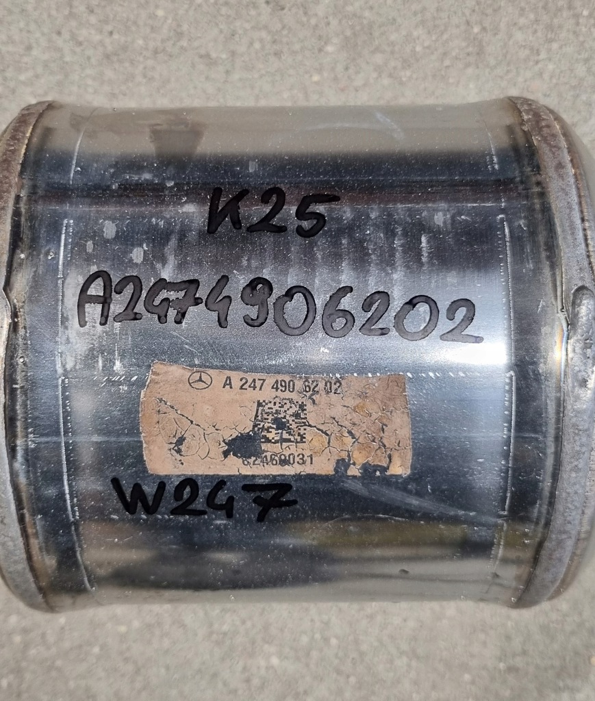 фото №15, Mercedes w247 h247 gla гаситель выхлоп kompletny a2474906202 a2474913900