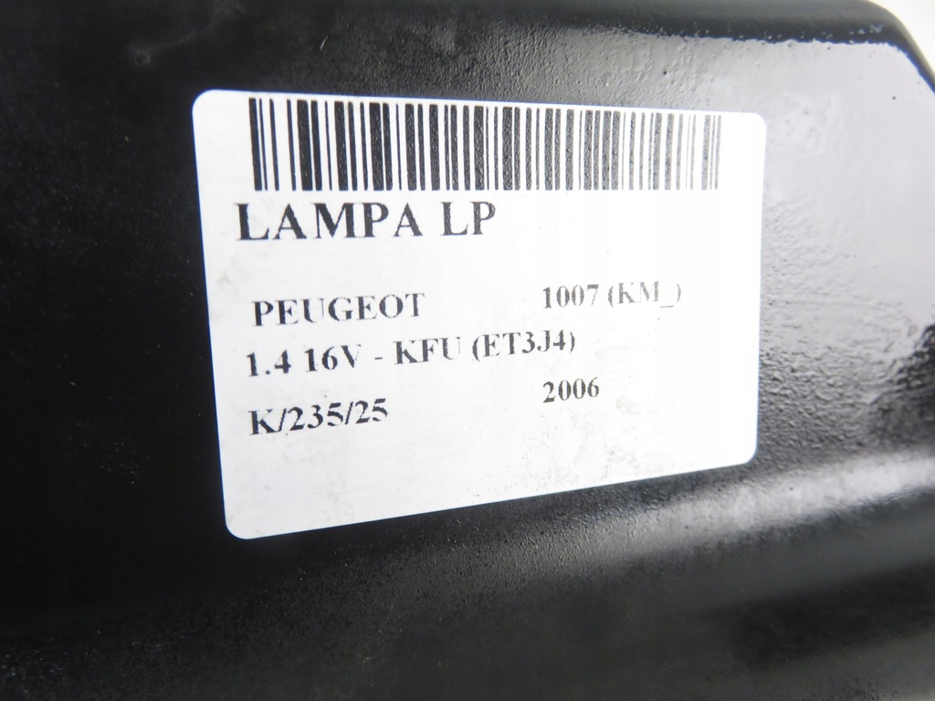 фото №6, Лампа левая передняя peugeot 1007 km_ 9644997280