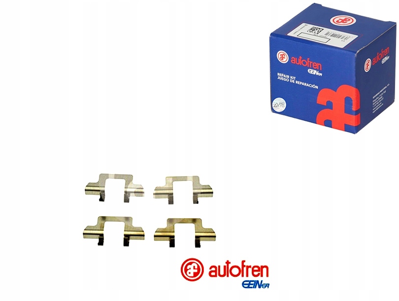 фото №1, Набір монтажний гальмівних колодок перед citroen c2 c2 enterprise c3 i 1.1-1.4d