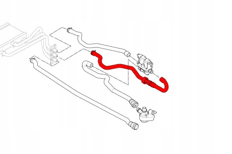 фото №11, Шланг системи охолодження bmw 6 e63 64216910758