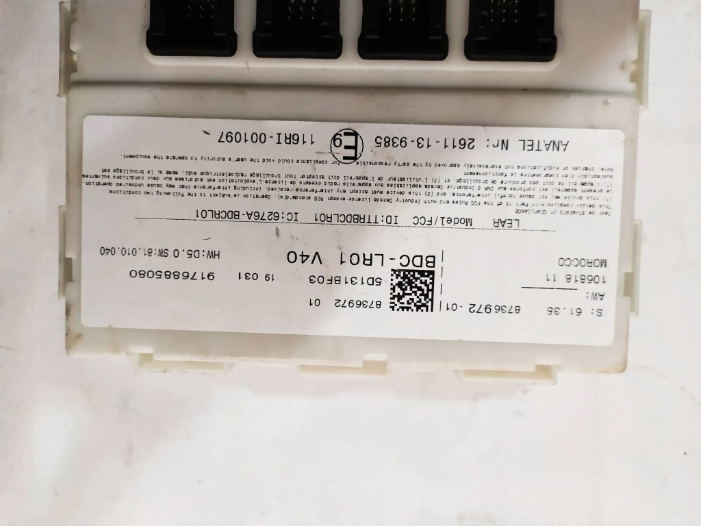 фото №9, Блок керування модуль бортовий комп'ютер bdc bmw x2 f39 mini f54 f55 f56 f57