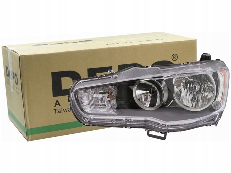 фото №1, Лампа фара левый mitsubishi lancer viii 08-15