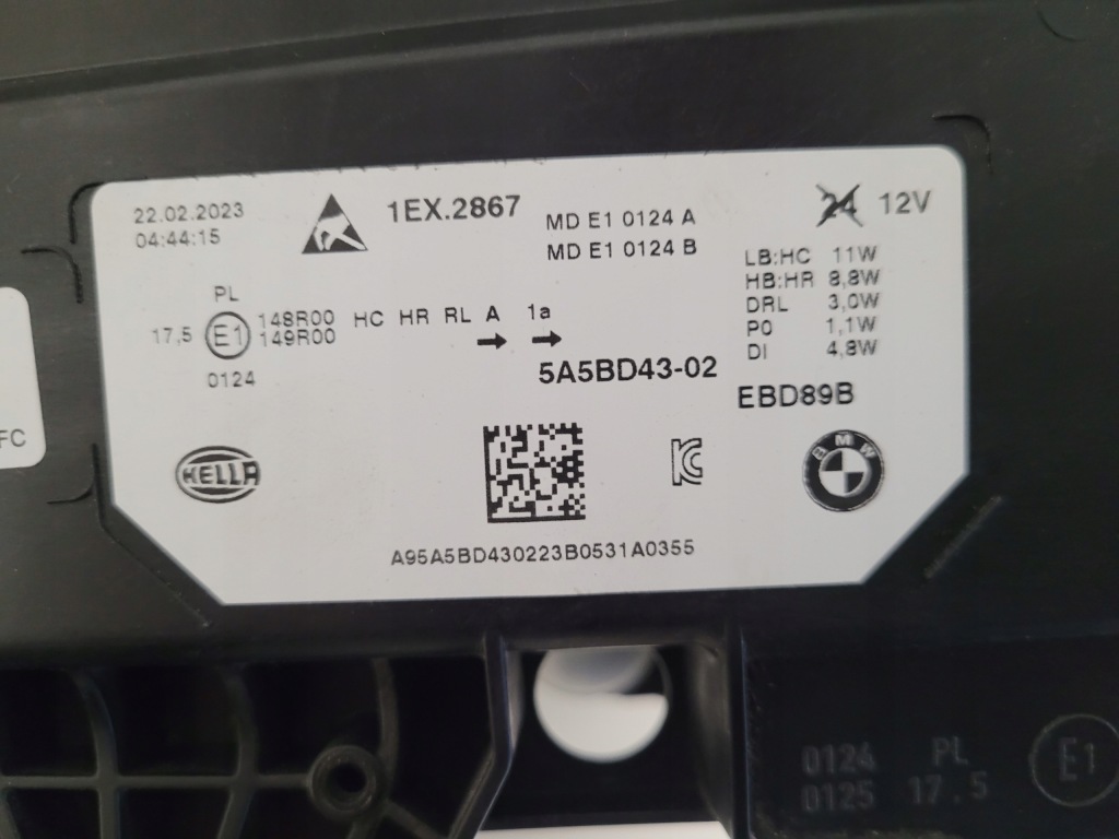 Bmw x1 u11 22- фара led левая перед передняя 5a5bd43-02 Недорого