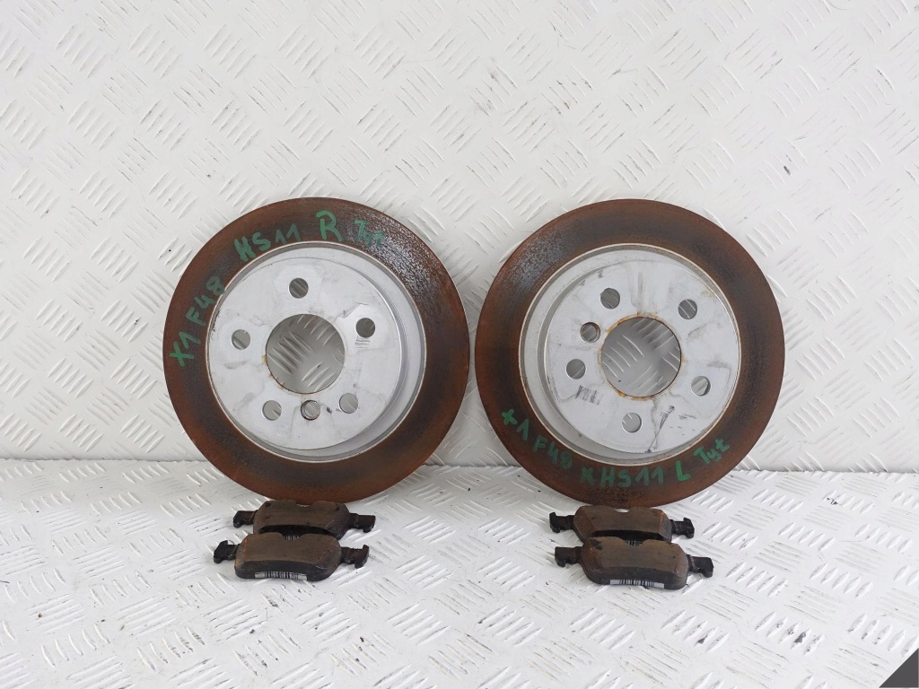 фото №1, Bmw x1 x2 f48 lci mini тормозные диски+ тормозные колодки задняя 20km